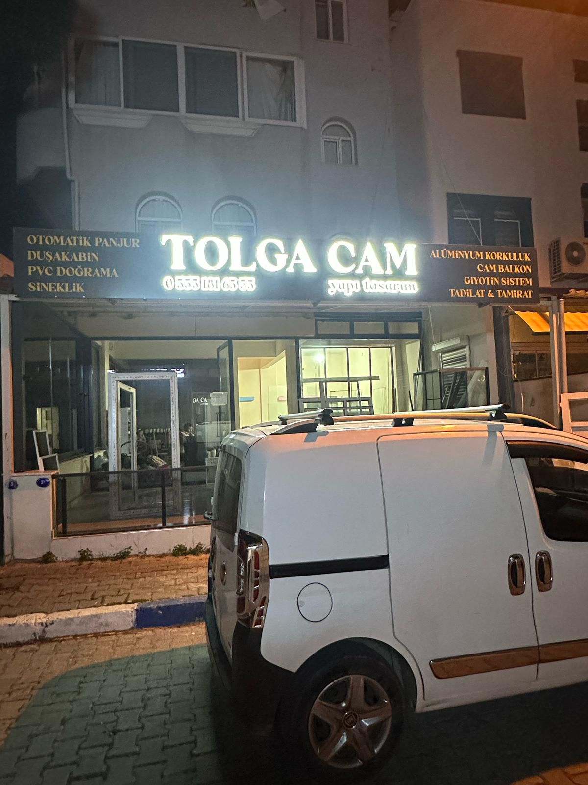 SEFERİHİSAR TOLGA CAM YAPI TASARIM